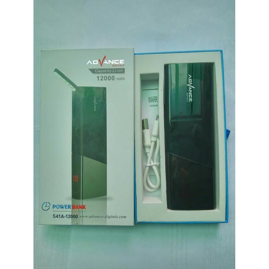 CUCI GUDANG !!! Powerbank Advance 12000 MAh S41A