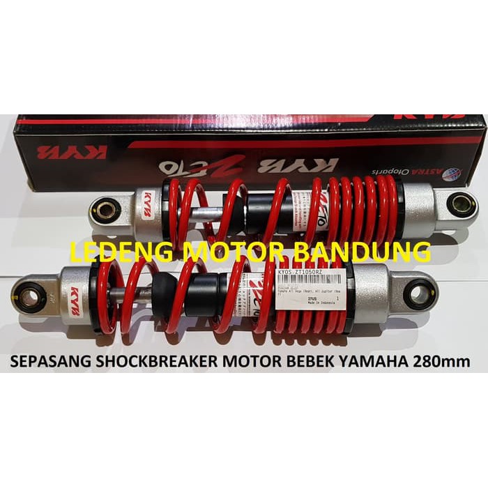 ZT1050 Shockbreaker KYB Zeto Bebek Yamaha Jupiter Vega F1 Kayaba 280mm