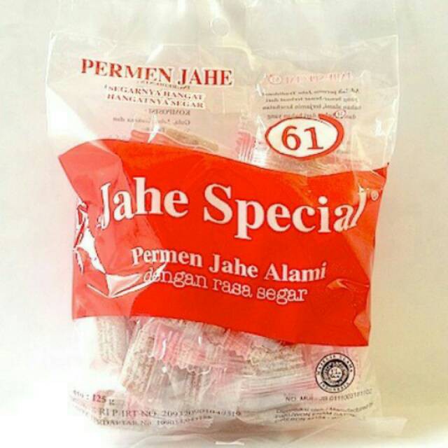 Permen Jahe Special 61 125gram