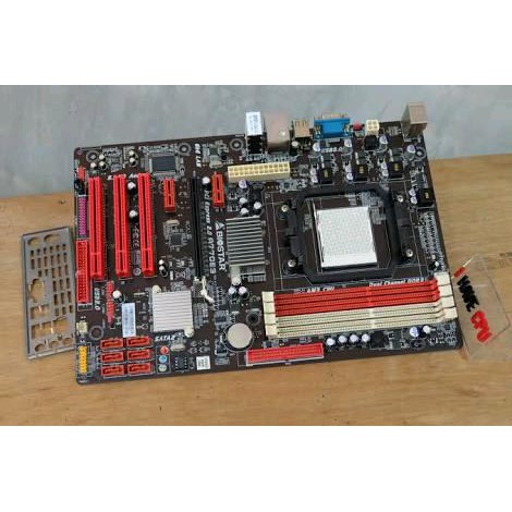 Hanya Disini Mobo Gaming Biostar AM3 A770E3 ddr3 & processor AMD Athlon II x2 Terbatas