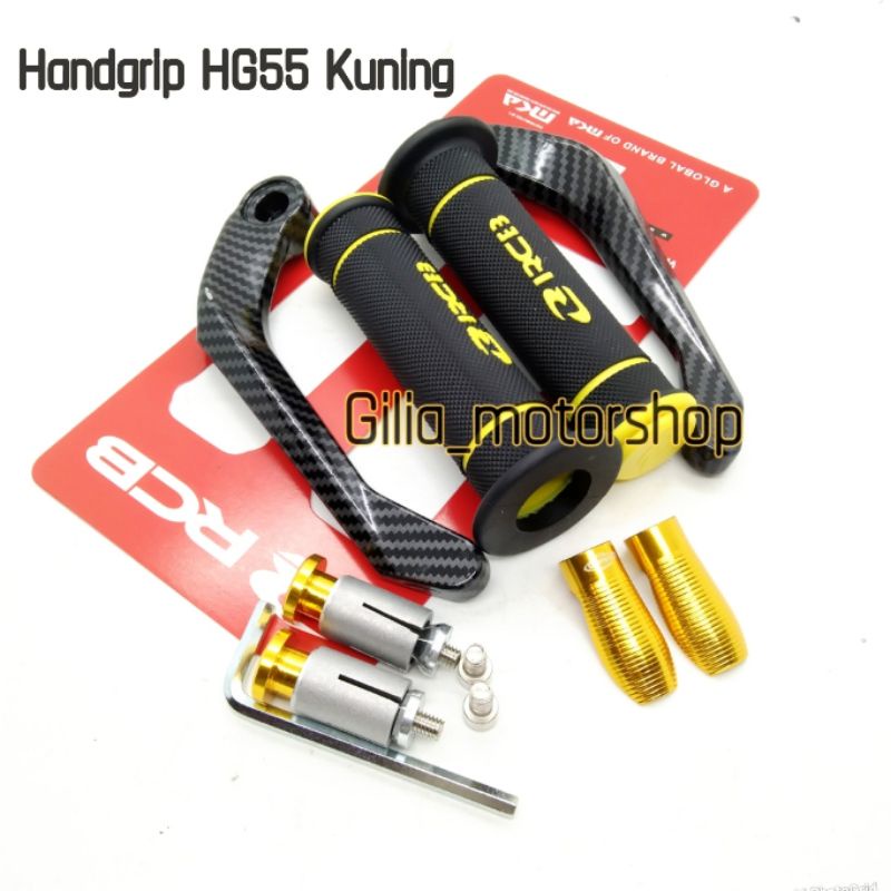 Handgrip Handfat RCB plus Proguard Carbon Kilap Domino Universal Motor