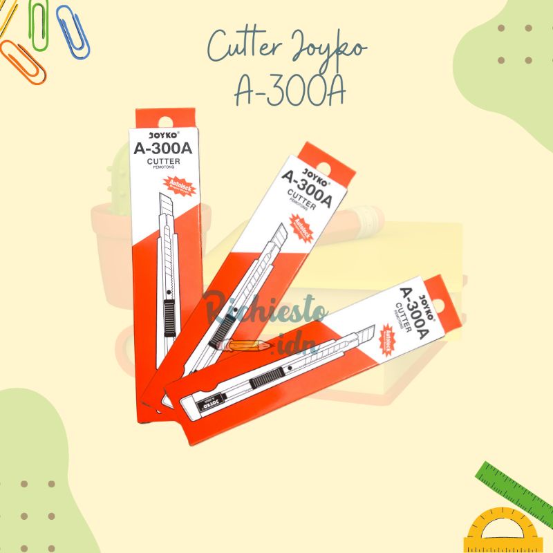 

Cutter Joyko A-300/Cutter Kecil/Pemotong Kertas