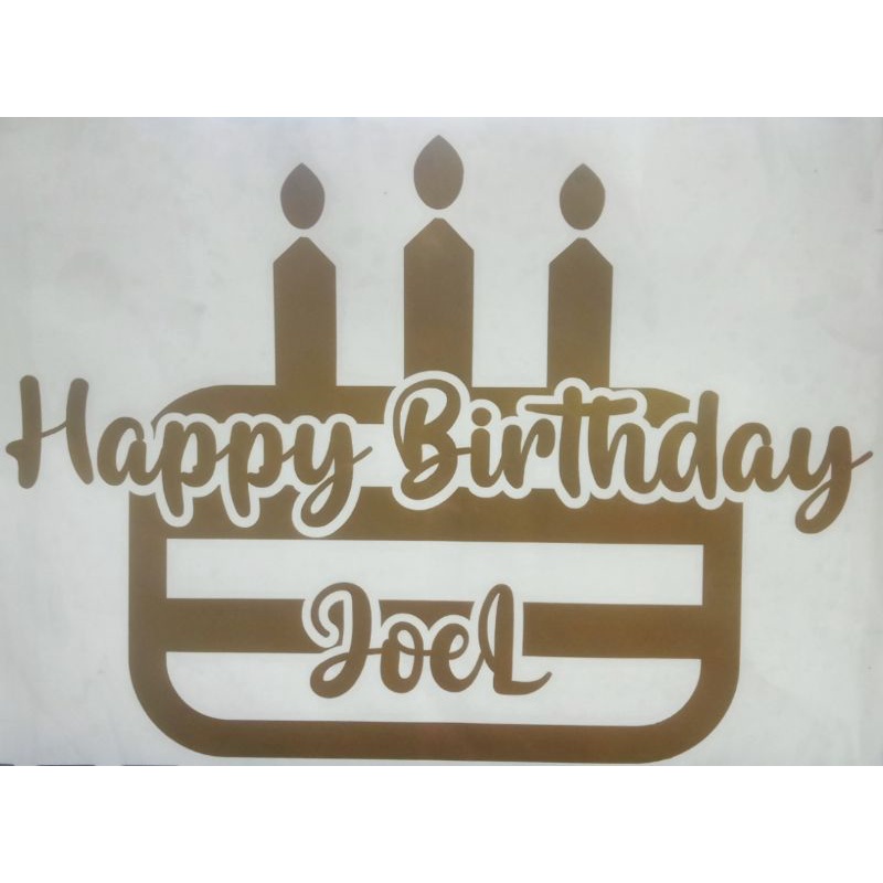 

sticker cutting buat ballon birthday