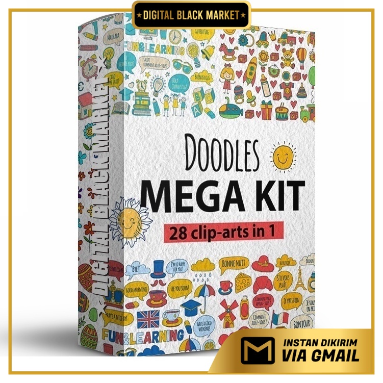 Doodle Mega Kit - Vector Designs