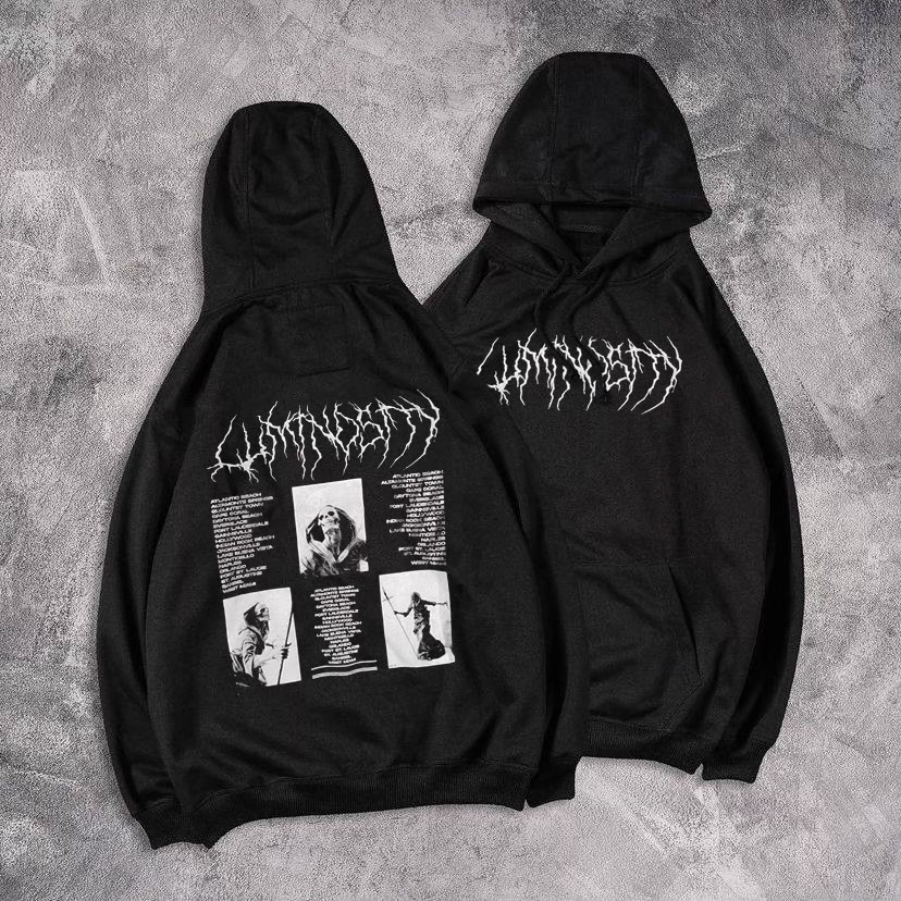 Hoodie Simple Evacuation Sweater Pria Wanita Jaket Premium Quality