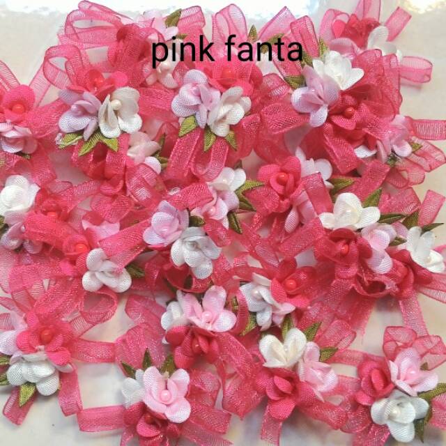 Isi 5 pcs Pita bunga diameter 3 cm kode 9010