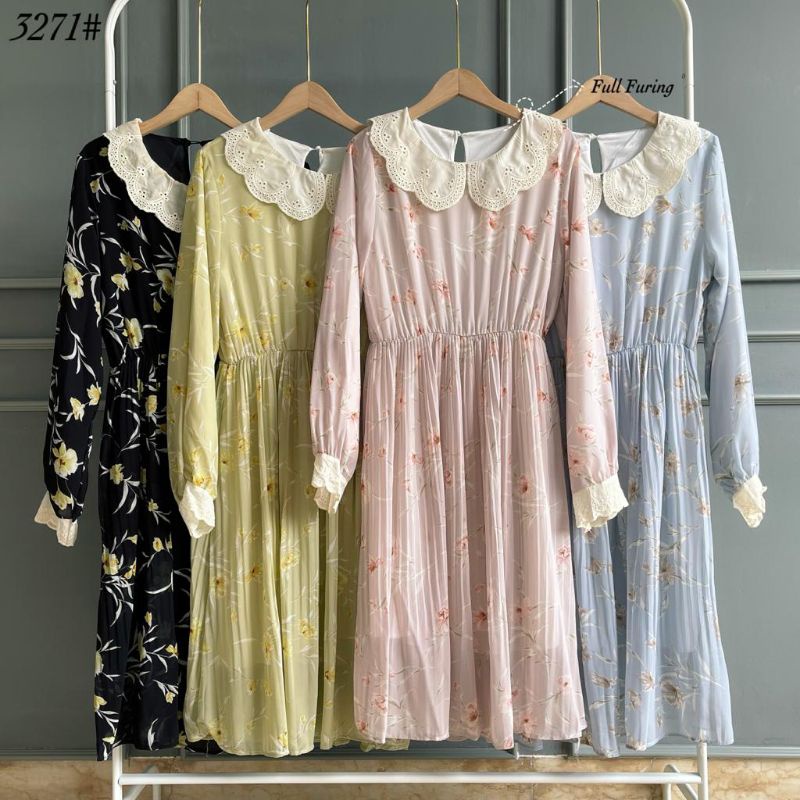 Dress Tunik BKK Bangkok 3271 Import Renda Premium
