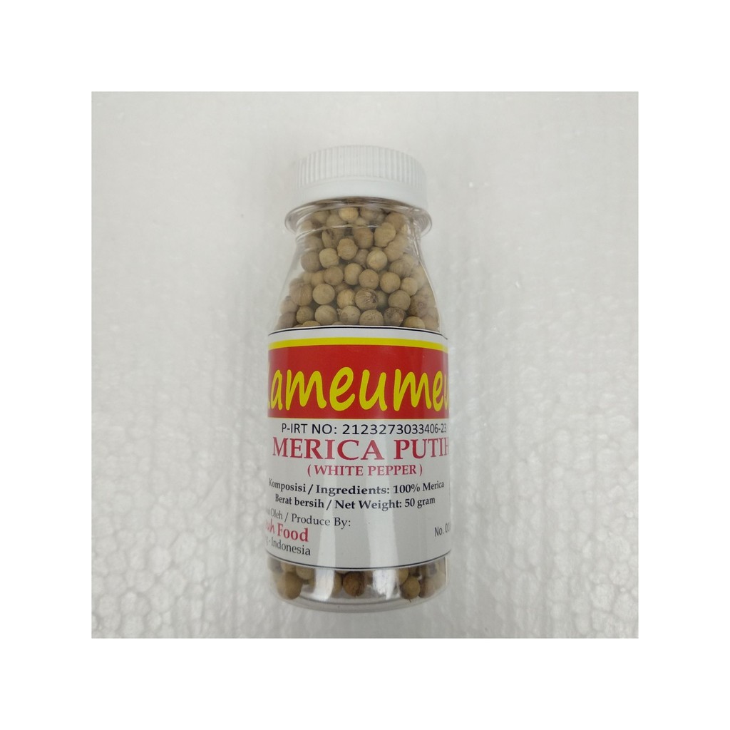 

Merica - Lada Putih Kameumeut 50 gram