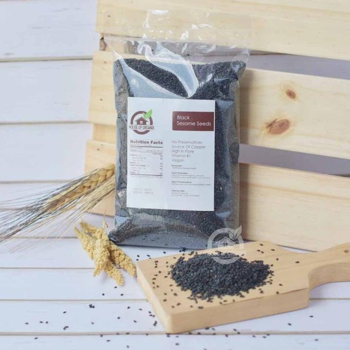 

Harap Baca Deskripsi Sebelum Order Black Sesame Seeds (Biji Wijen Hitam) 100Gr