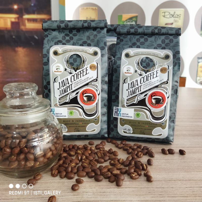 

Jual Rollaas Roasted Java Coffee Arabica Jampit 250 Gram