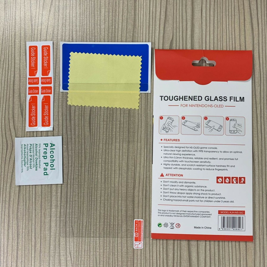 KJH-NS-062 Tempered Glass Toughened Glass Film Nintendo Switch OLED