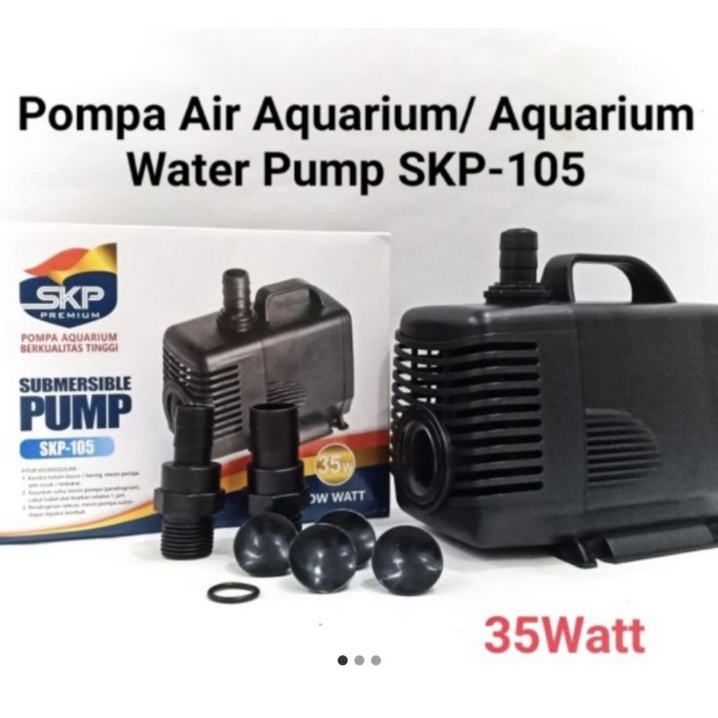 Pompa Aquarium Skp-105 low watt tenaga kuat