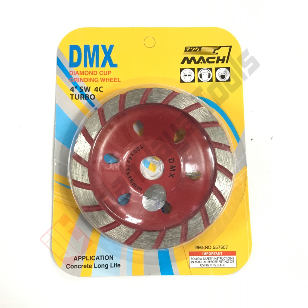 DMX CUP Diamond Cup Grinding Wheel - Mata Gerinda Poles Beton