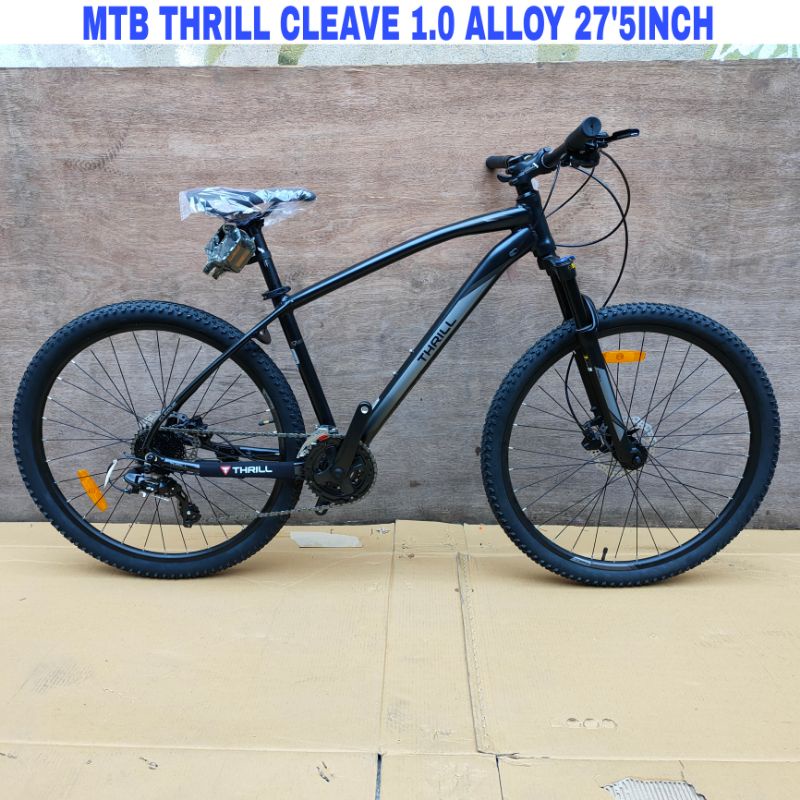 Sepeda Gunung MTB Thrill Cleave 1.0 Alloy 27'5Inch Rem Hydraulic