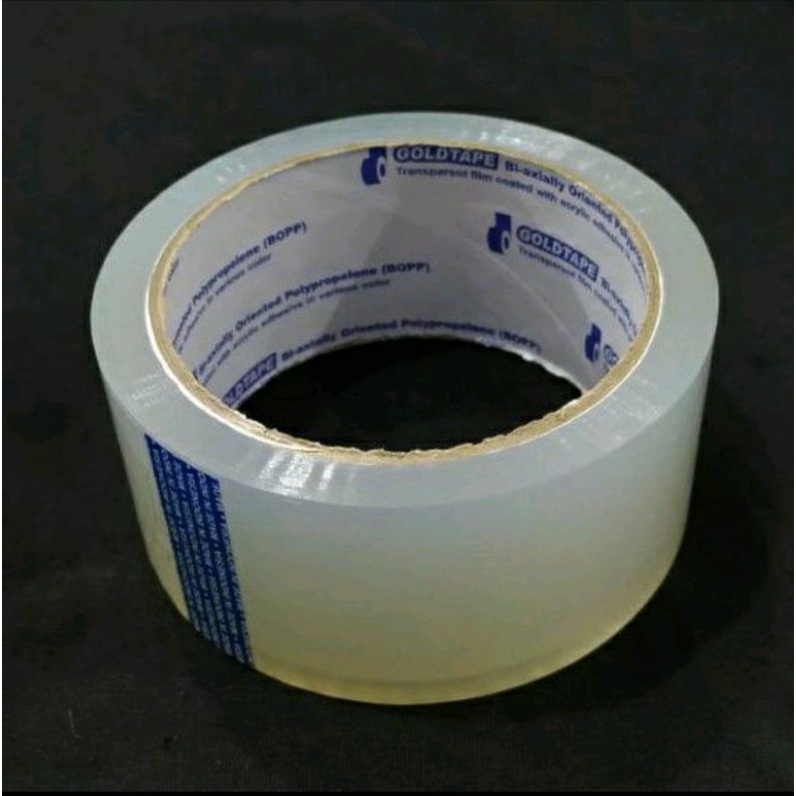 

Lakban Plakban Isolasi OPP Gold tape 2 Inch 48mm 72 Yard