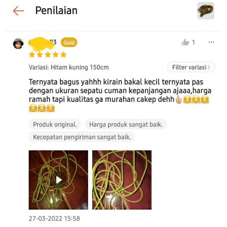 Tali sepatu bulat  motif untuk boots kulit  redwing dr martens docmart 65cm - 150cm