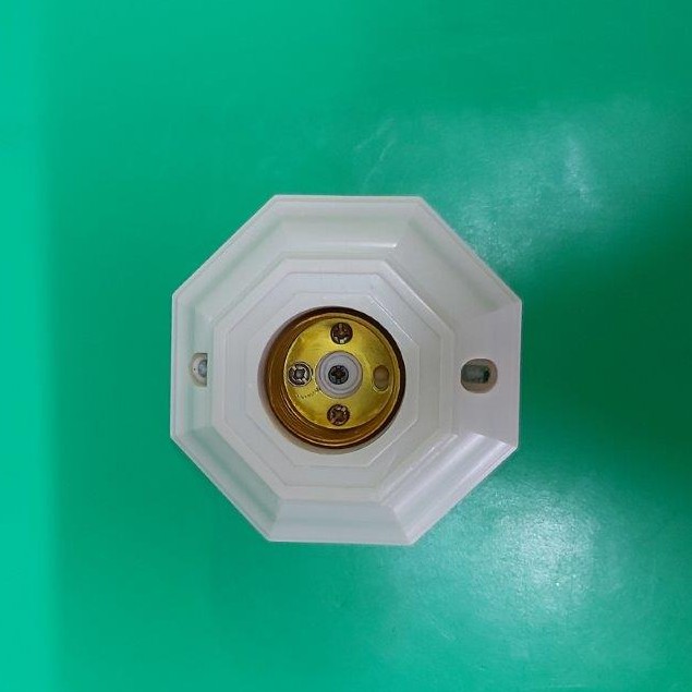 Fitting Plafon Fitting Lampu Plafon Murah Segi 8 OMI