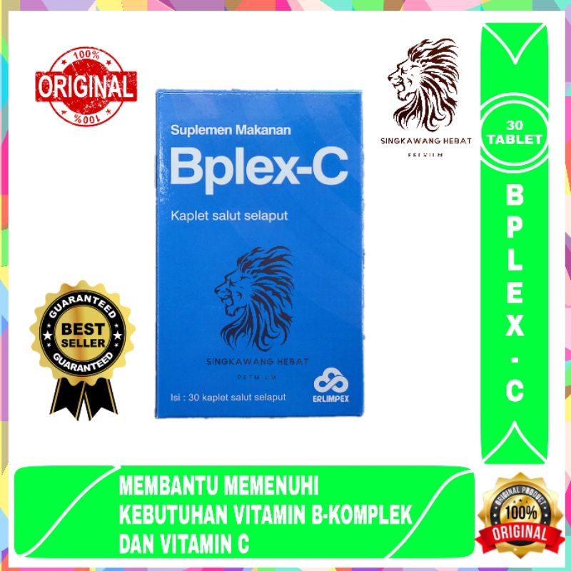 BPLEX-C MULTIVITAMIN B-KOMPLEK DAN VITAMIN C