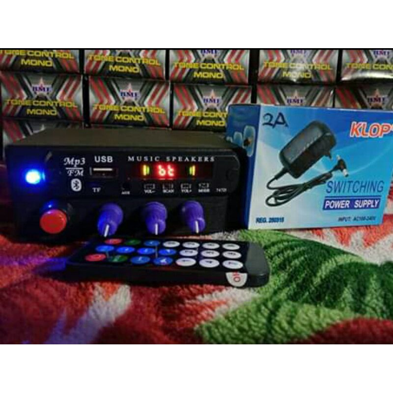 AMPLIFIER MINI dc 8-24volt STEREO BLUETHOTH