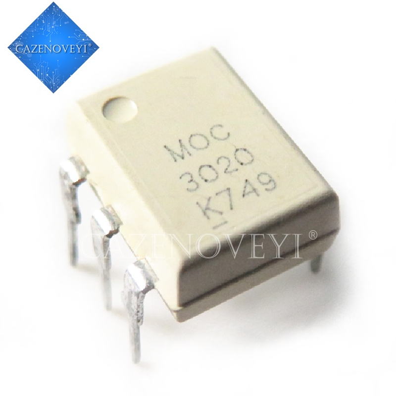 10pcs Ic Moc3020M Moc3020 Dip-6