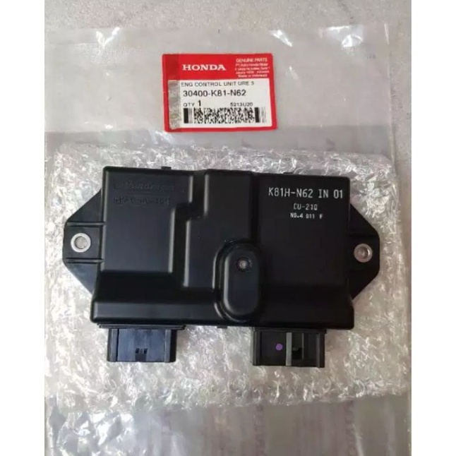 30400-K81-N62 HGP 100% ECU BEAT ECO ISS ORIGINAL AHM AHM ORIGINAL 30400K81N62