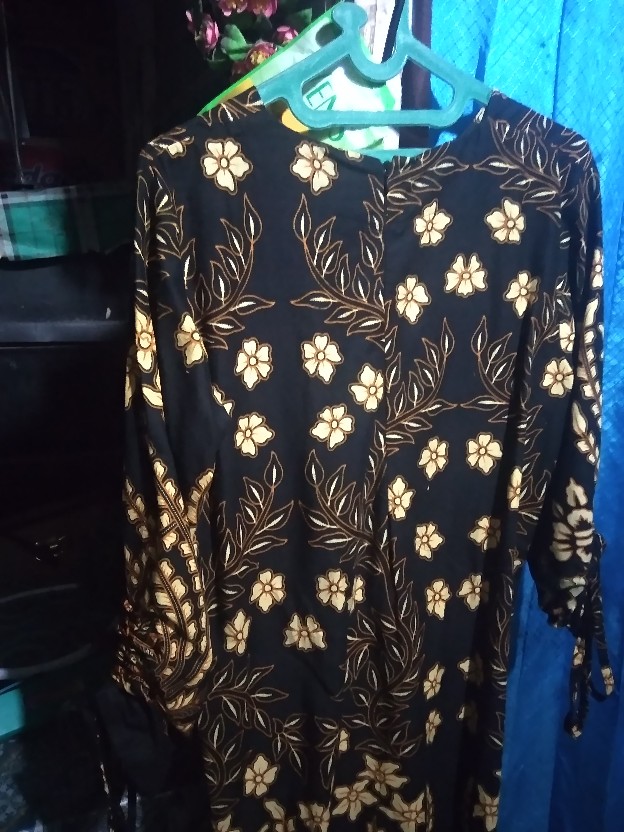 Maura Couple - Sania Ruffle Batik Couple Ori Ndoro Jowi Dnt