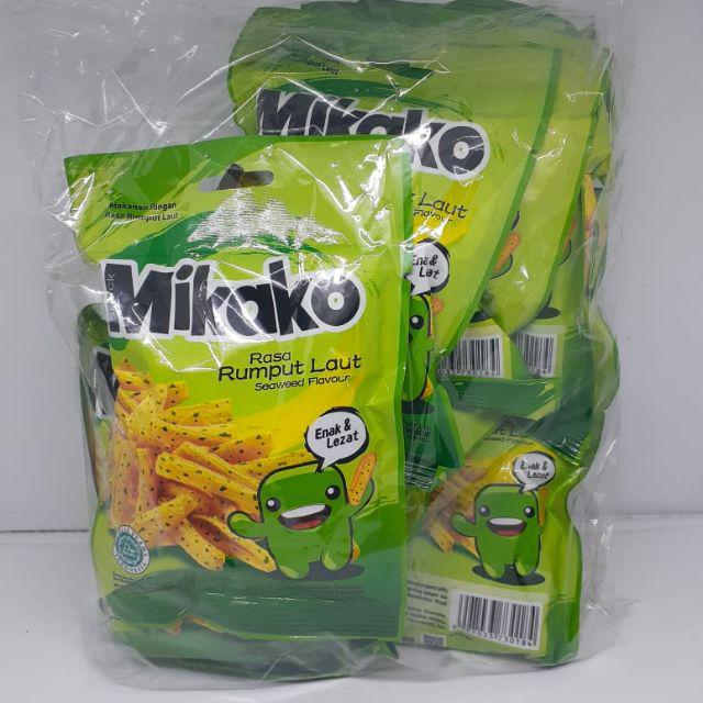 Mikako Snack Eceran Rp1000 1pak Isi 10pc Shopee Indonesia