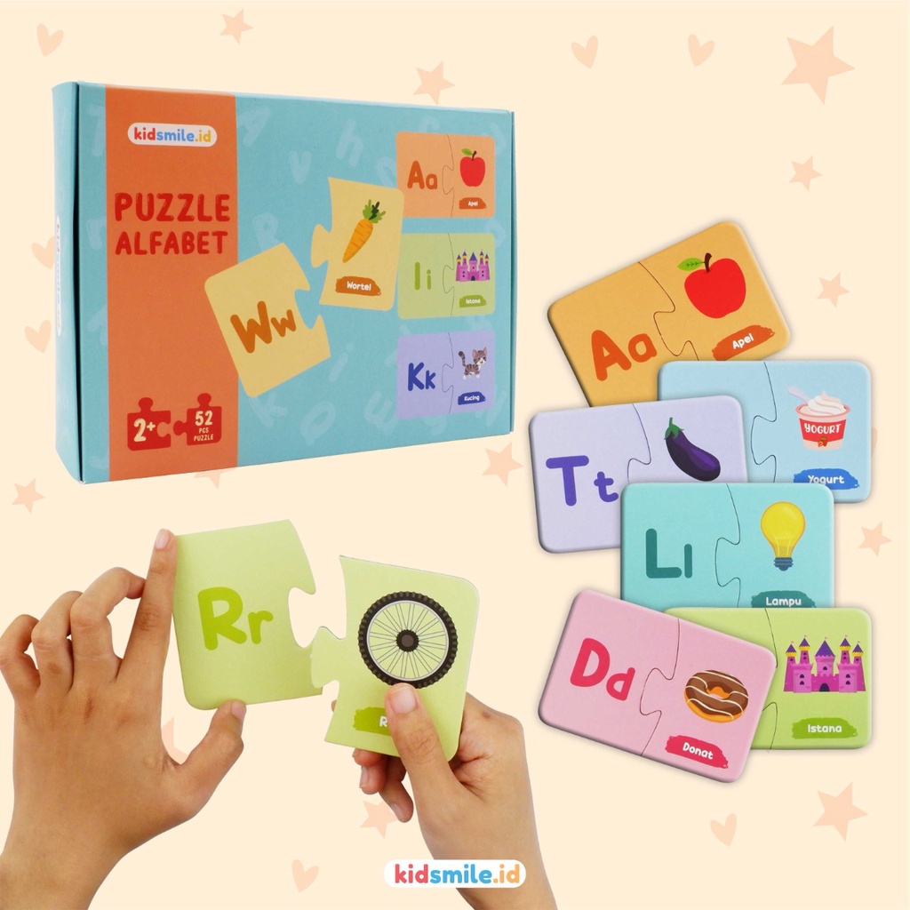 Puzzle Kidsmile Alfabet dan Angka Mainan Edukasi Anak Puzzle Alfabet dan Angka Puzzle Anak Puzzle Alphabet Puzzle Angka Mainan Edukatif Puzzle Huruf Jigsaw Puzzle Belajar Membaca Belajar Berhitung