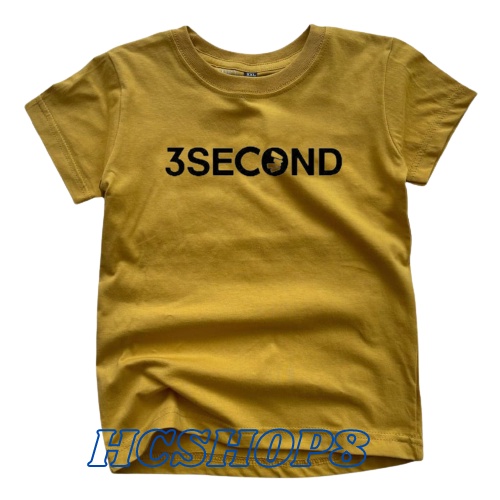 Kaos Anak Ideal Logo Sconn Usia 2-16th Unisex Cowok Cewek Kaos Oblong Anak Pakaian Anak Laki Laki Perempuan