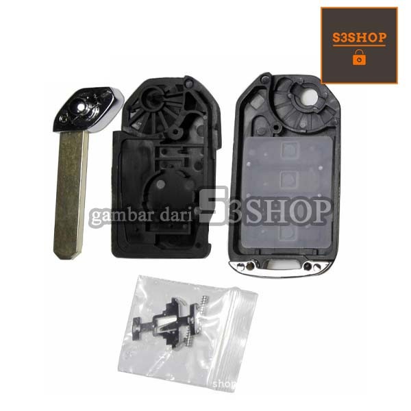 Casing Kunci Lipat Flip Key Rumah Kunci Honda New Mobilio New Brio BRV