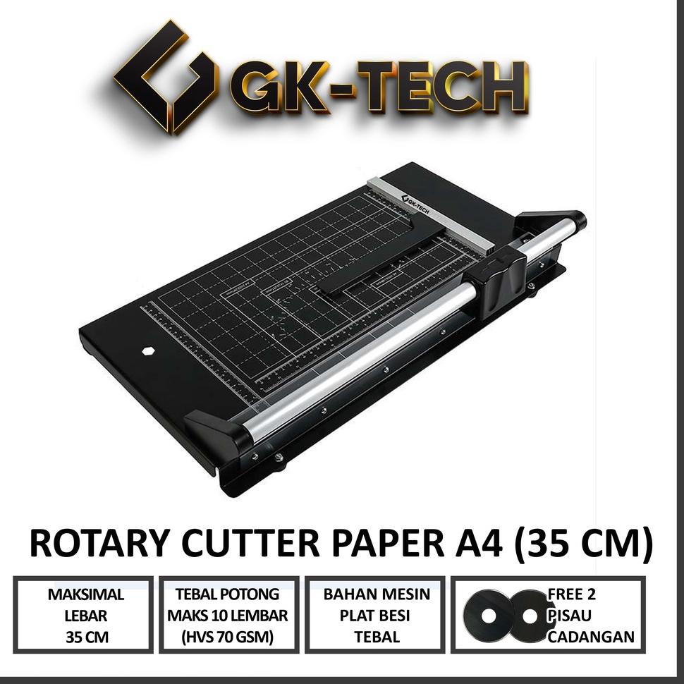 

Model terkini Rotary Paper Cutter Trimmer A4 / A3 vertikal 35 cm - Alat Potong / Pemotong kertas Hvs, Kertas foto Photo glossy, Silky, Sticker, Art Paper, A3, A4, A5, A6, Pas Photo 0I9