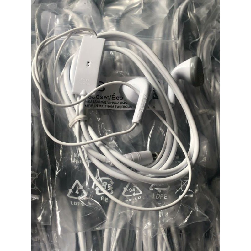 Headset Original Samsung /Handsfree J1Ace Made in Indonesia + Mic