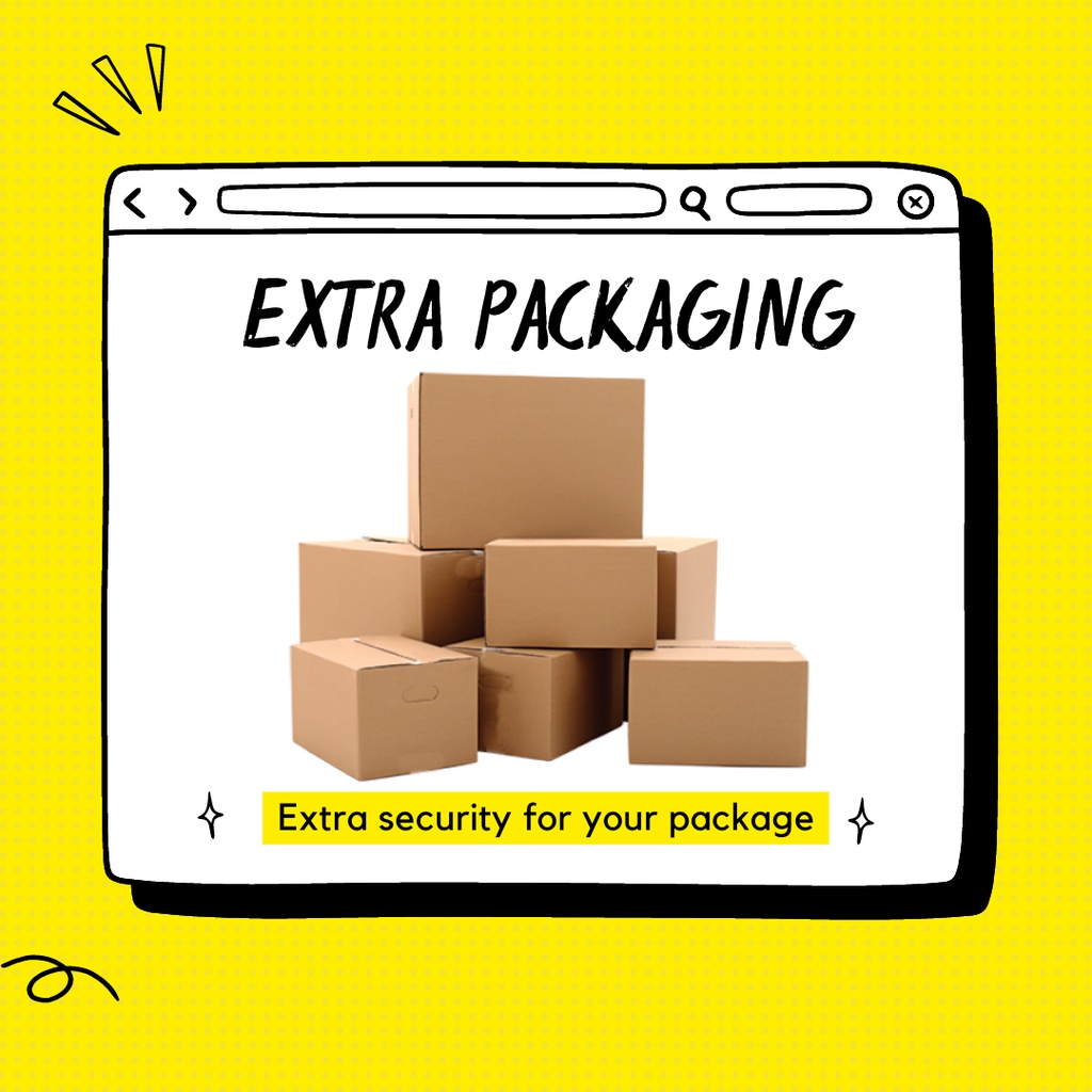 

Extra Packaging / Packaging Tambahan / Gift Packaging