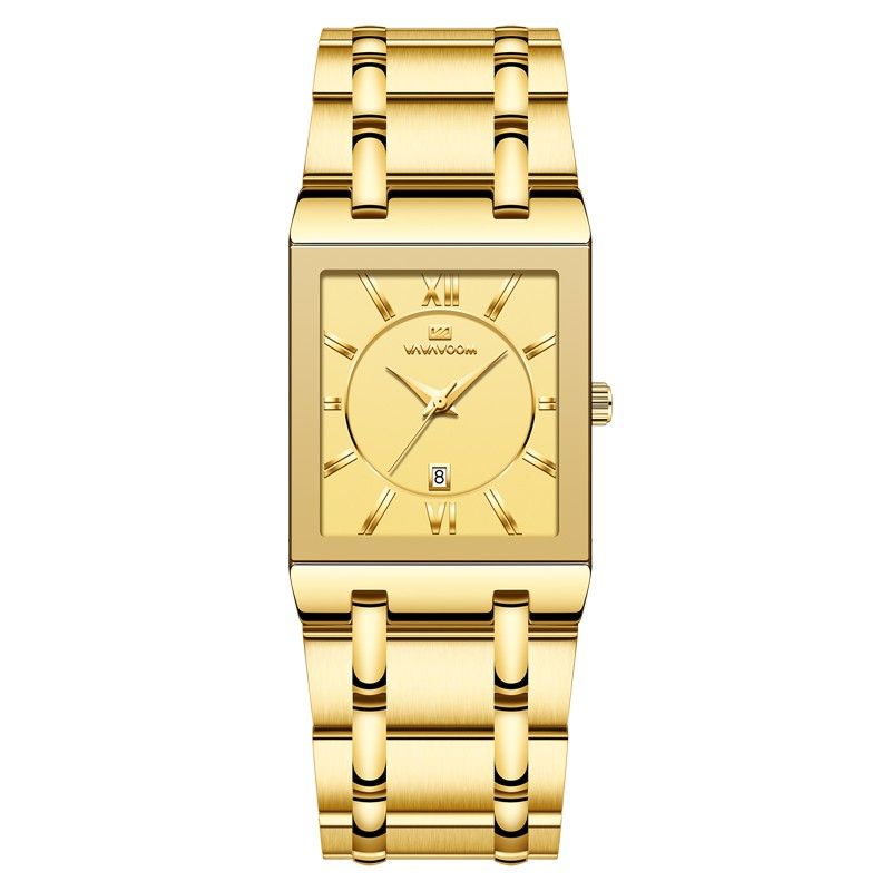 jam tangan pria mewah tipis Sempel elegan full stiles tahan air wetarmaap 30M