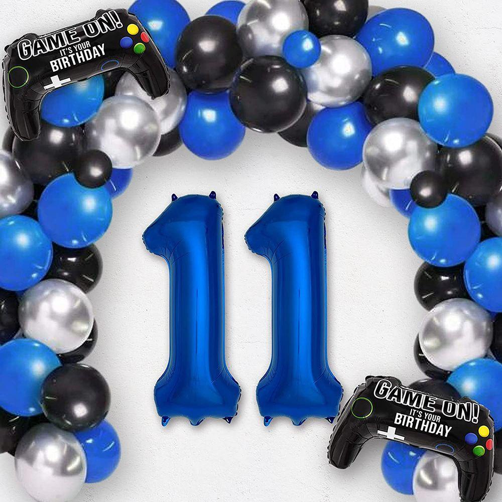 Suyo Gamepad Balon Warna Biru Navy Ukuran 32 Inch Untuk Perlengkapan Pesta