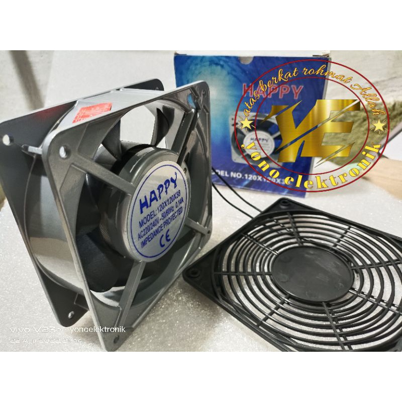 Kipas AC 220V 12X12 CM Free Power