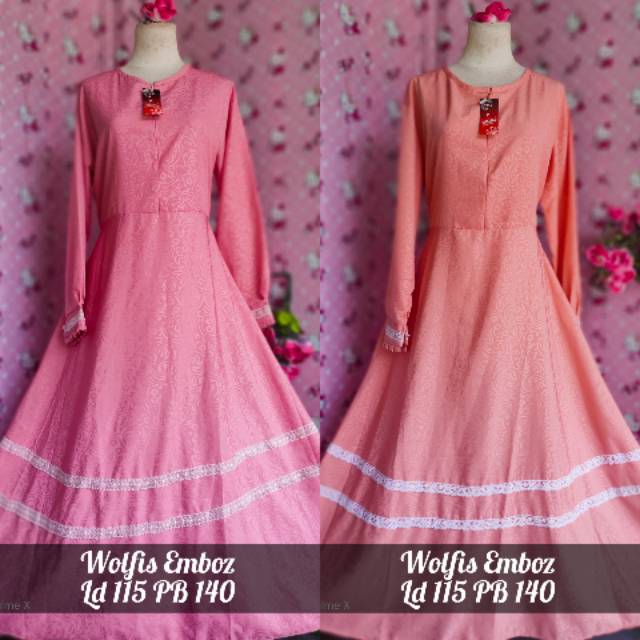 Gamis Wolfis Embos