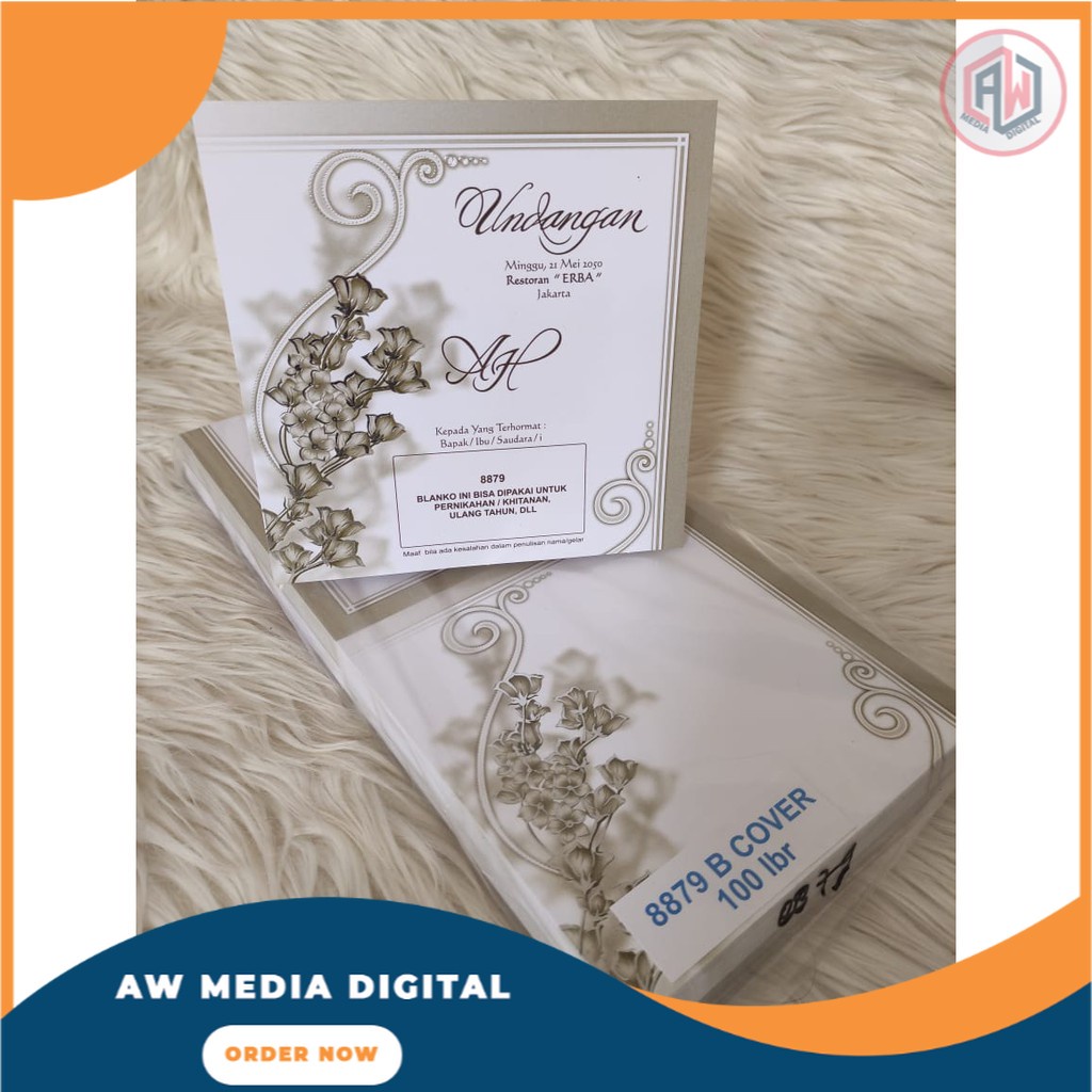 ERBA 8879 Blangko Undangan KOSONGAN