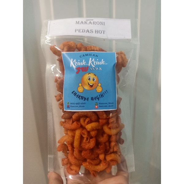 

Cemilan Snack Makaroni Pedas Hot murah 5000 Camilan 5 ribu (Free Bubble Wrap)