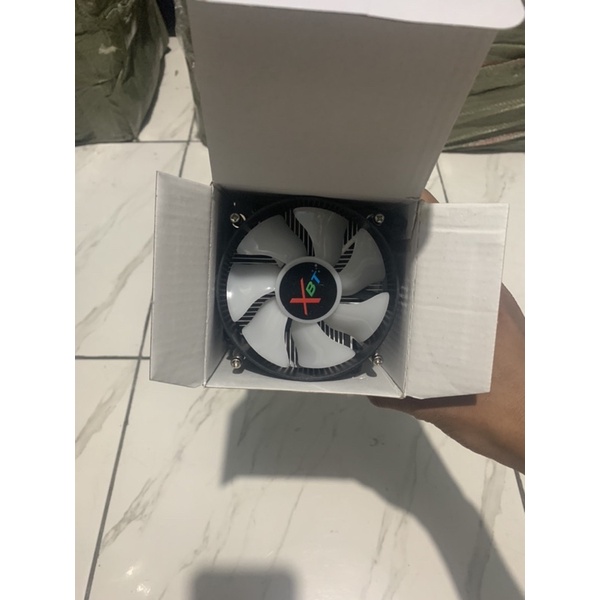 XBT Airmax XB-678 CPU Cooler Fan Gaming RGB Intel / Fan Processor Gaming RGB