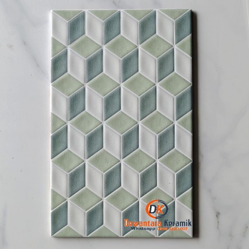 Keramik Dinding 25x40 Platinum Beatrix GN Pare Kediri