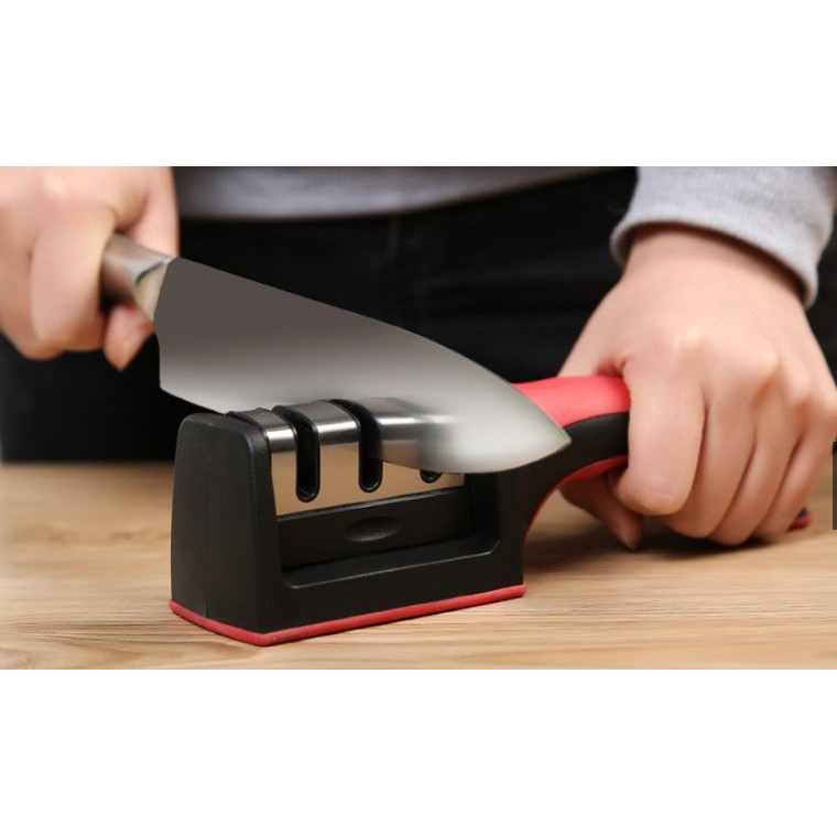 Adda Home - Alat Pengasah Pisau Knife Sharpener - Warna Random