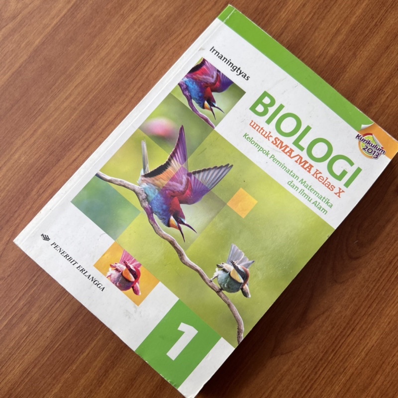 PRELOVED Buku Biologi kelas 10 SMA Erlangga