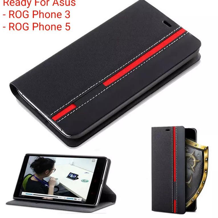Flip  Asus ROG Phone 3 / ROG Phone 5 PU Leather Case V0J3