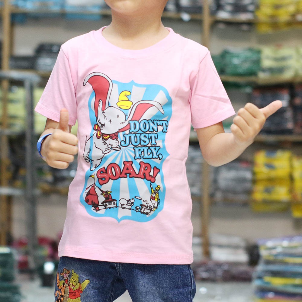  PROMO BAJU  KAOS  ANAK  TERLARIS KARTUN GAJAH LUCU 