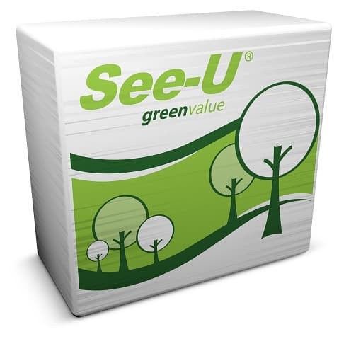 TISSUE WAJAH SEE-U GREEN VALUE 650 GR