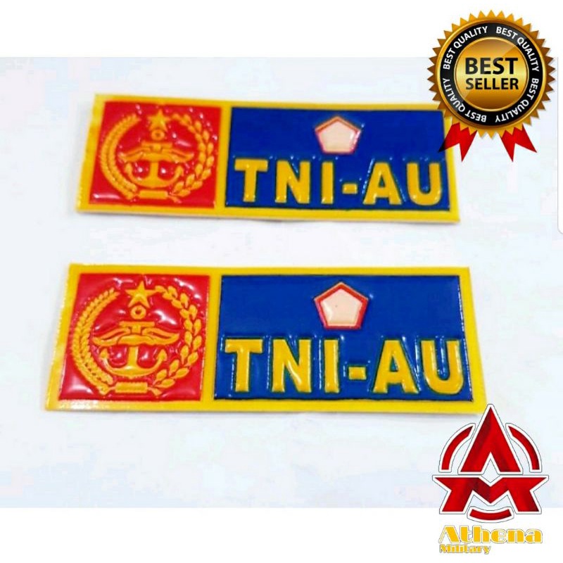 Stiker TNI AU | Stiker Plat TNI AU | stiker motor |stiker mobil