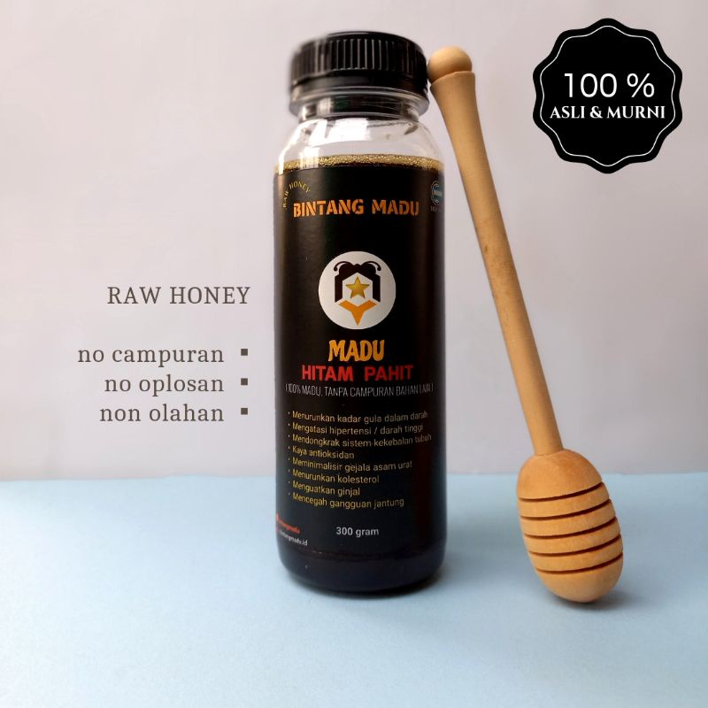 

Bintang madu | Madu Hitam Pahit asli Raw Honey