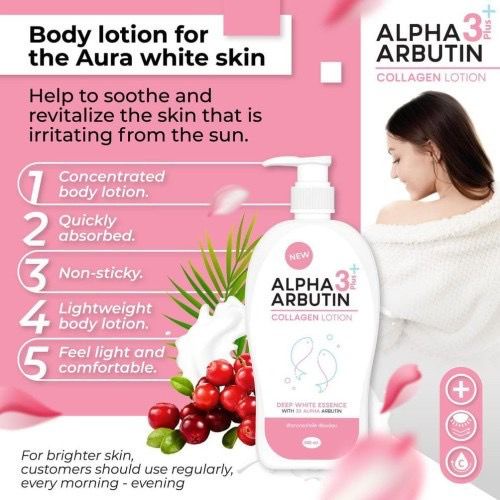 Alpha Arbutin 3+ Collagen Lotion 500ML