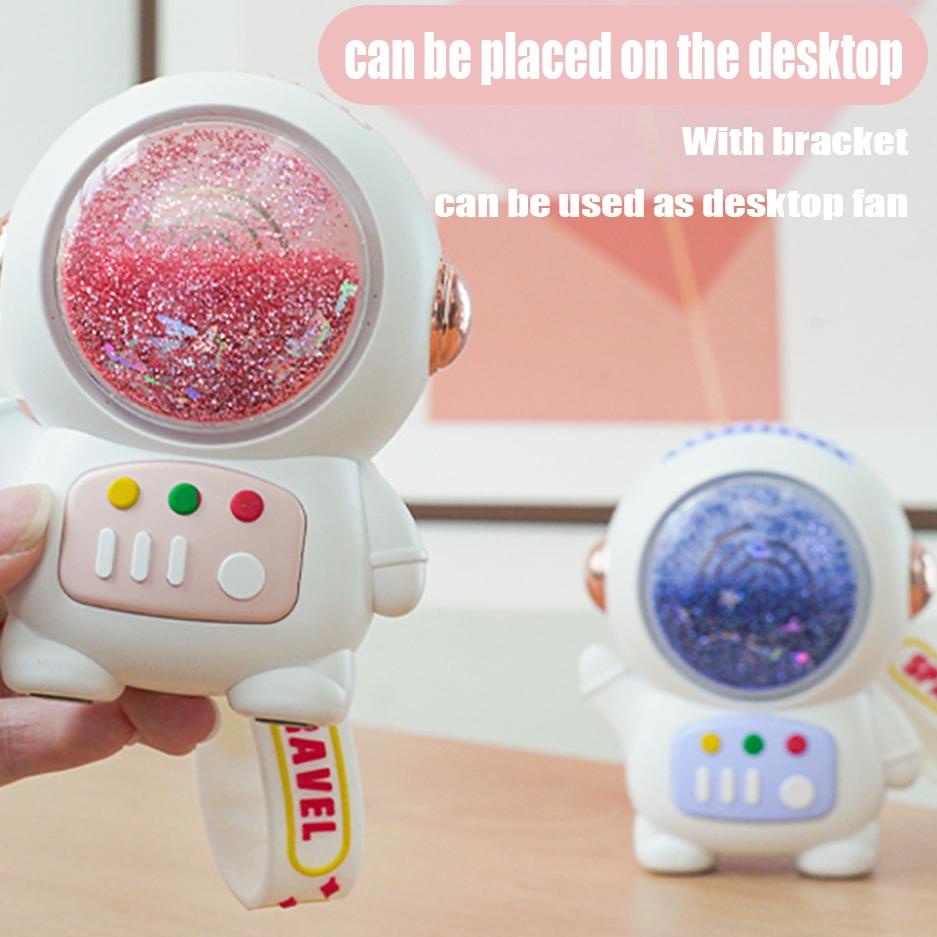 Paling Dicari.. Astronaut Cute Fan Kipas Angin Mini Portable Karakter Kipas Astronot Kapasitas Besar